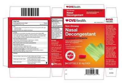 Package Label Principal Display (Cvs Nd Nd 53240 220 01     24 Count Carton)